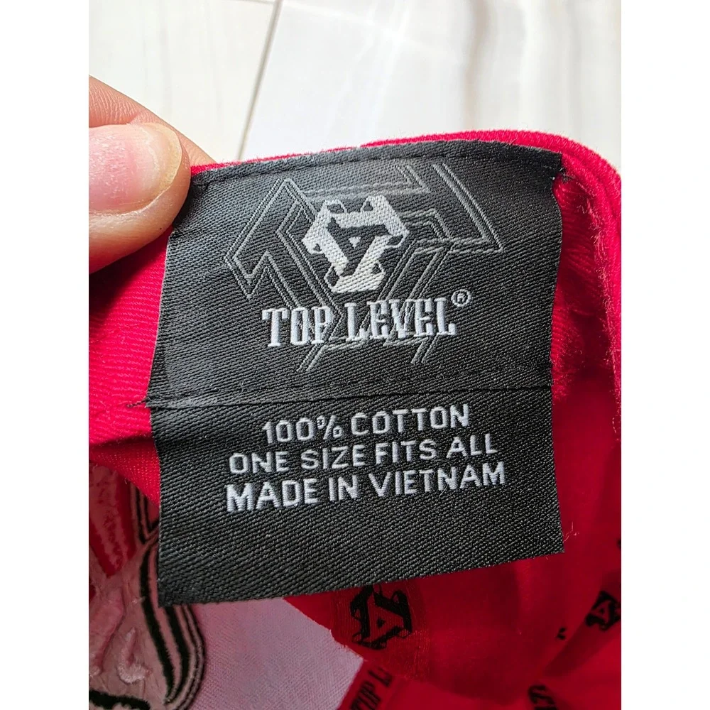 Top Level Mexico Snapback Hat Red Black Aztec Eagle Embroidered Cotton‎ Cap W2